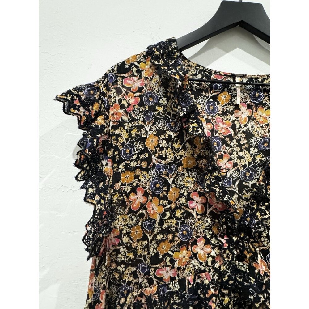 FREE PEOPLE 'Milania' Floral Maxi Dress - Dark Combo - SMALL RRP$168 - Picture 7 of 16